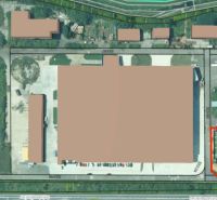 FORVIN TOWER - Predaj administratívnej budovy, Veľký Krtíš - Mapa zobrazuje budovy na ulici Liaz a zvláštne nehnuteľnosti s logom leva.