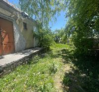 Postavte si dom alebo podnikajte - Záhrada s bujnou vegetáciou pri staršej budove v Ondrejovciach, Pozemky - bývanie.