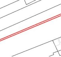 Na predaj stavebný pozemok o rozlohe - 2050 m² v obci Karná cca.15min. - Pozemky - bývanie v meste Karná s rozlohou 140 m², zobrazené na plániku.