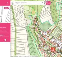 Na predaj pozemok 1898 m² - Horná Lehota, Nízke Tatry - Katastrálna mapa z Hornéj Lehoty s vyznačenou parcelou v rozlohe 1898 m².