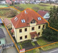  POLYFUNKČNÝ OBJEKT | CHRABRANY | TOPOĽČANY - Budova na ulici Chrabrany v Topoľčanoch, obklopená záhradou a cestou.