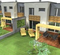 Na predaj stav. pozemok s projektom, Dunajská Lužná - Radové domy s terasou v Dunajskej Lužnej pre Pozemky - bývanie.