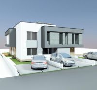 Na predaj stav. pozemok s projektom, Dunajská Lužná - Moderná budova s parkovacími miestami v Dunajskej Lužnej na pozemku pre bývanie.