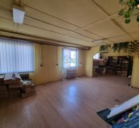 Ponúkame na predaj - Miestnosť so skladacími škatulami, rastlinami a podlahou s dreveným dekorom v Zvláštnych nehnuteľnostiach.