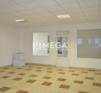 PRENÁJOM OBCHODNÉHO PRIESTORU (54 m2) ulica MIEROVÁ HUMENNÉ - Obchodné priestory s dlažbou, stropné osvetlenie a dve okná.