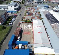 FLEXIBILNÝ PRENÁJOM HALY V HUMENNOM – od 600€ až 300 m² - Letecký pohľad na sklady a haly na Fidlikovej ulici v Humennom.