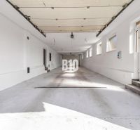 4i rodinný dom Lehota | 230 m² | Bazén | 85 m² garáž | 5 min. od Nitry - Priestranná garáž v rodinnom dome v meste Nitra s viacerými oknami a bielymi stenami.
