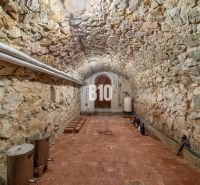 4i rodinný dom Lehota | 230 m² | Bazén | 85 m² garáž | 5 min. od Nitry - Kamenná pivnica rodinného domu s oblúkovým stropom a tehlovou podlahou.