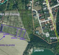Nová atratívna cena. Investičná príležitosť. Pozemok neďaleko jazera. - Na obrázku sú na predaj poľnohospodárske a lesné pozemky blízko ulice Hviezdoslavova.