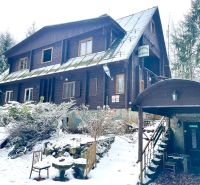 I Investičná príležitosť – Hotel v Modre - Drevený penzión obklopený snehom na Piesku v Modre, Hotely a penzióny v prírode.