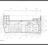 I Na predaj Luxusná vila „Tomma“ v Ubud, Bali - Architektonický pôdorys vily s rozmiestnením miestností a nábytku.