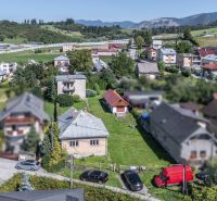 REZERVOVANE  I Na predaj dvojposchodový 5i rodinný dom pri Žiline - Pohľad zhora na rodinný dom v Lietavskej Lúčke na ulici M. Chmeliara.
