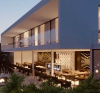 NEDOKONČENÝ BUTIKOVÝ HOTEL A POZEMOK V MATEMWE - Moderná budova s terasou v komerčných priestoroch Matemwe v Unguja North East.