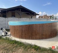 Predaj bungalovu - drevodom - Rodinný dom na ulici SNP v Čani s bazénom vo dvore.