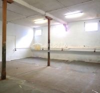 Hala na prenájom 400 m2 – priemyselná zóna - Výrobné priestory s betónovou podlahou a nosnými stĺpmi.