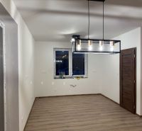 ‼️‼️znížená cena‼️‼️Awreal ponúka na predaj 4izbový bungalov v Hornom  - Interiér rodinného domu s podlahou s dreveným dekorom a jedinečným osvetlením.