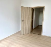 Na predaj novostavba 3 izbový byt, Bratislava, Nový Ružinov, Bajkalská - Izba v 3-izbovom byte s podlahou s dreveným dekorom a drevenými dverami.