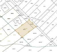 Stavebný pozemok 1212m² v obci Šelpice - Mapa pozemkov na Slnečnej ulici v Šelpiciach, určená na bývanie.