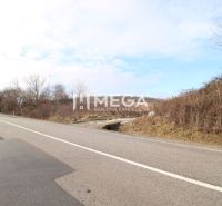 NA PREDAJ: Pozemok 3 000 m² LORINČÍK INVESTIČNÝ POTENCIÁL - Cesta vedúca medzi poľnohospodárskymi a lesnými pozemkami v oblasti Košice II, okolitá vegetácia.