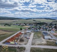Moderná novostavba rodinného domu v obci Hôrka - Pôdorys rodinného domu s miestnosťami v Poprade, vrátane kuchyne a obývačky.