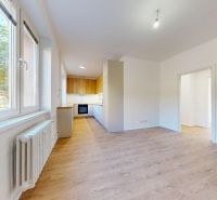 3,5-izb. byt 82 m2 | Drieňová ul.Štrkovec | komplet rek. - Kuchyňa v 4-izbovom byte s podlahou s dreveným dekorom a moderným vybavením.