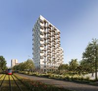 2-izbový byt s predzáhradkou, Brenner – Residence | Ružinov - Moderná bytová výstavba na Mlynských Nivách v Bratislave-Ružinove, vedľa električkovej trate.