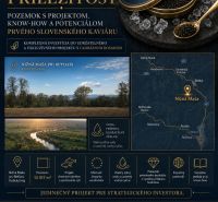 Investičný pozemok +projekt s potenciálom prvého slovenského kaviáru - Investičná príležitosť v Betliari: Pozemky - komerčné s potenciálom prvého slovenského kaviáru.