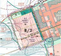 Na predaj pozemky, Lužianky, 60 €/m2 - Mapa znázorňuje plán Pozemkov - bývanie v Lužiankach, s detailmi územia a infraštruktúry.