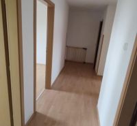 Okres SENEC - obec ČATAJ - NA PREDAJ 4. izbový priestranný mezonetový  - Chodba so svetlými stenami a podlahou s dreveným dekorom v 3-izbovom byte.