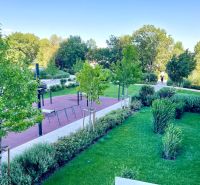 I Exkluzívny byt v projekte GUTHAUS - Park s detským ihriskom a chodníkom v Bratislave - Nové Mesto na Račianskej.