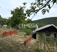 PREDAJ ZÁHRADNEJ CHATKY s POZEMKOM (oblasť POKROK) - Chata na ulici Pokrok v Humennom, obklopená zeleňou a záhradou na svahu.