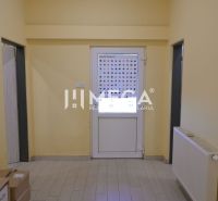PREDAJ POLYFUNKČNÉHO OBJEKTU na ul. Fraňa Kráľa MICHALOVCE - Obchodné priestory s bielymi dverami, dreveným dekorom podlahy a vystavenými kameňmi.