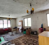 MIMORIADNE ZNÍŽENÁ CENA! Priestranný 6-izbový RD, Nenince, V. Krtíš. - Interiér rodinného domu s plastovými oknami, tehlovou stenou a dekoratívnym kobercom.