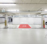 Garážové státie v NOVOSTAVBE, BA V. Petržalka, Bosákova ul - Garážové státie v Bratislave - Petržalke na Bosákovej ulici s rozlohou 13 m².