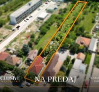 Na predaj 3-izb. rod. dom na veľkom pozemku, Gabčíkovo - Letecký pohľad na rodinný dom v Gabčíkove s dlhým pozemkom na predaj.