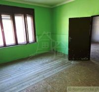Multifunkčná budova v srdci Modrého Kameňa v okrese Veľký Krtíš - Miestnosť v obchodných priestoroch so zelenými stenami a podlahou s dreveným dekorom.