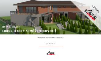 PROJEKT BYTY LIMBACH | LUXUS, KTORÝ SI MÔŽETE DOVOLIŤ | 1. ETAPA
