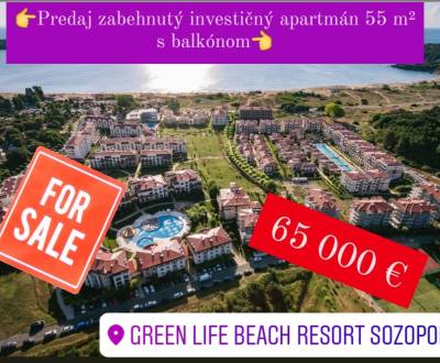 AstonReal: predaj 2i apartmán+balkón Green Life Beach Resort Sozopol 