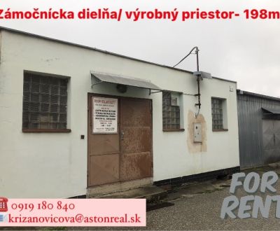 NA PRENÁJOM: Zámočnícka dielňa/ Výrobný priestor- Dubnica nad Váhom