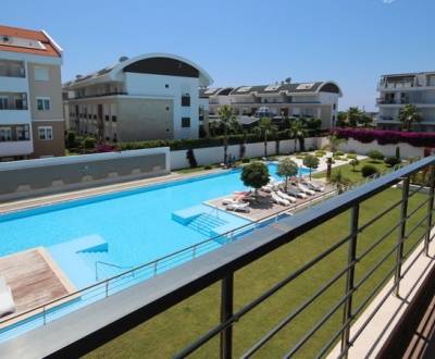 SIDE APARTMENT, 138 m2, čiastočne zariadený, bazén, Turecko 