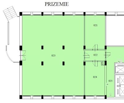 Prenájom obchodného priestoru na  Miletičovej ul., 213 m2