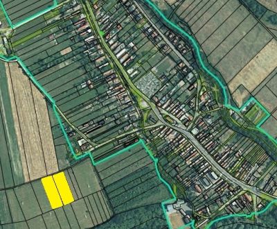 IBA U NÁS! Rovinaté investičné stavebné pozemky 6.496m2, Dolná Ždaňa