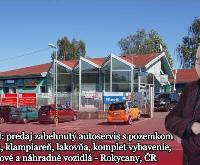 AstonReal: predaj zabehnutý autoservis + náhradné vozidlá Rokycany, ČR