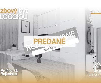 PREDANÝ - 1 izbový byt, S3, Bajkalská 7/8p. Zákl. Rekonštrukcia