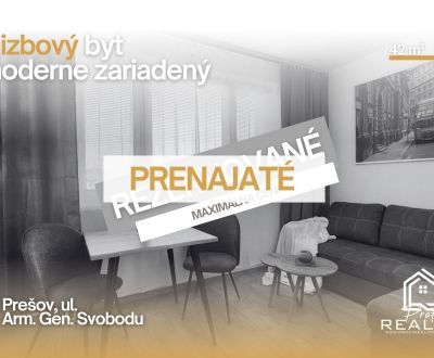 PRENAJATÝ | 2i BYT, MODERNE ZREKONŠTRUOVANÝ, ZARIADENÝ