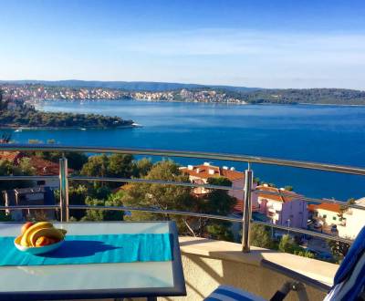 ☀ Trogir/Ciovo (HR) – Strešný apartmán 74m2 s pekným výhľadom na more