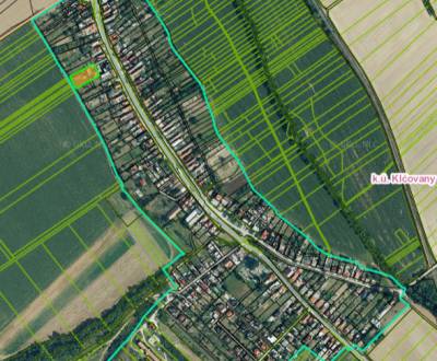 Stavebné pozemky Klčovany-Boleráz, výmera 410m2