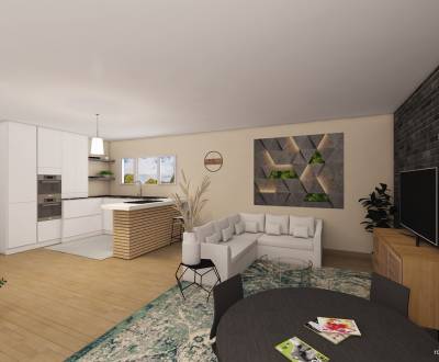 Predaj!!!Štýlový rodinný dom v tvare L ,136m2 v štádiu holodom v Senci