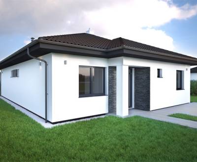 Hruboňovo - Plánovaná  novostavba 4-izbový moderný RD 