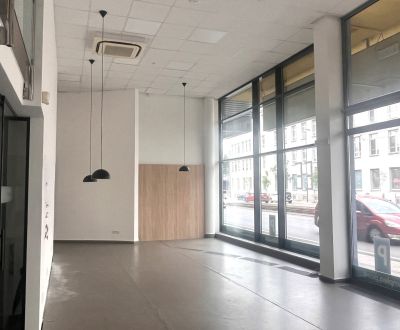 Prenájom obchodných  priestorov Račianska ul., 142 m2 + sklad